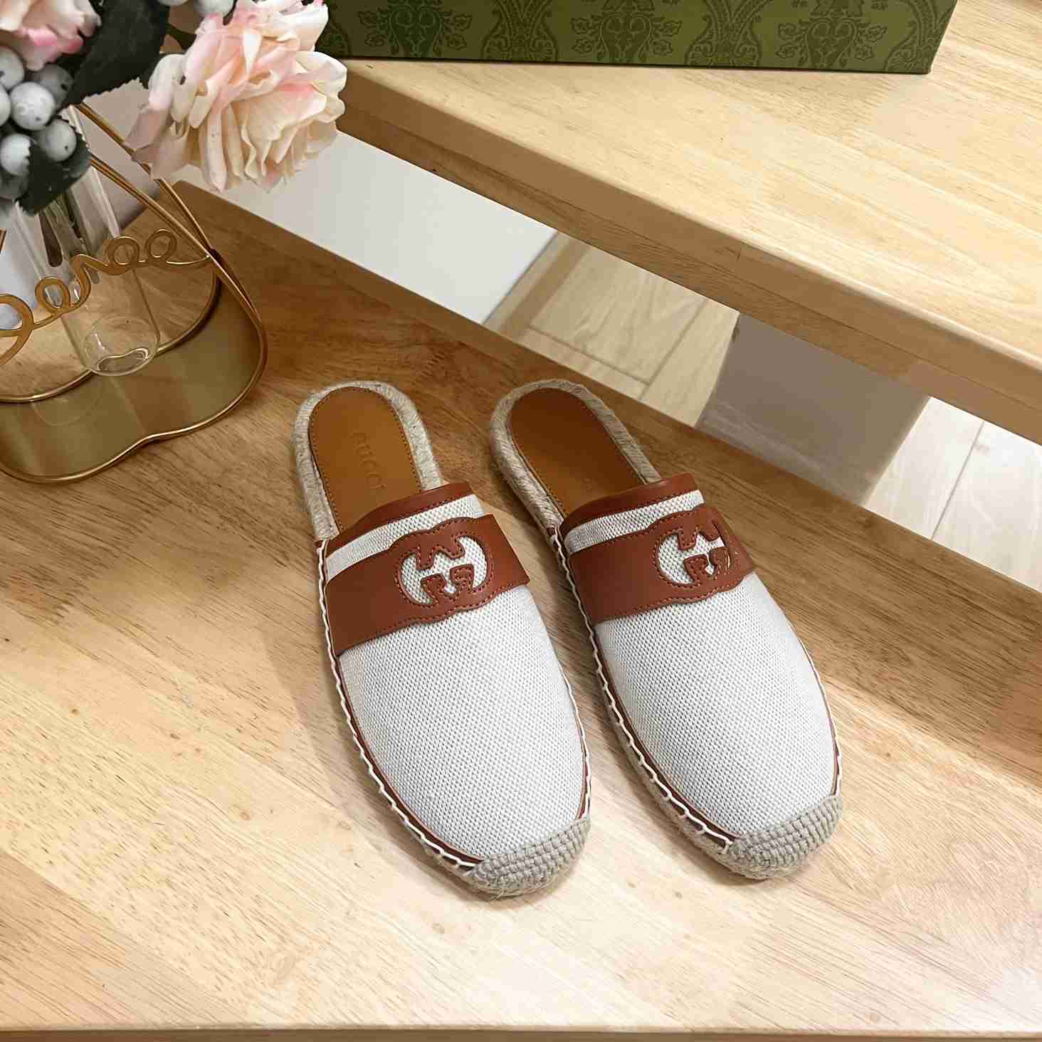 Gucci Interlocking G Slide Espadrille - DopestKickz