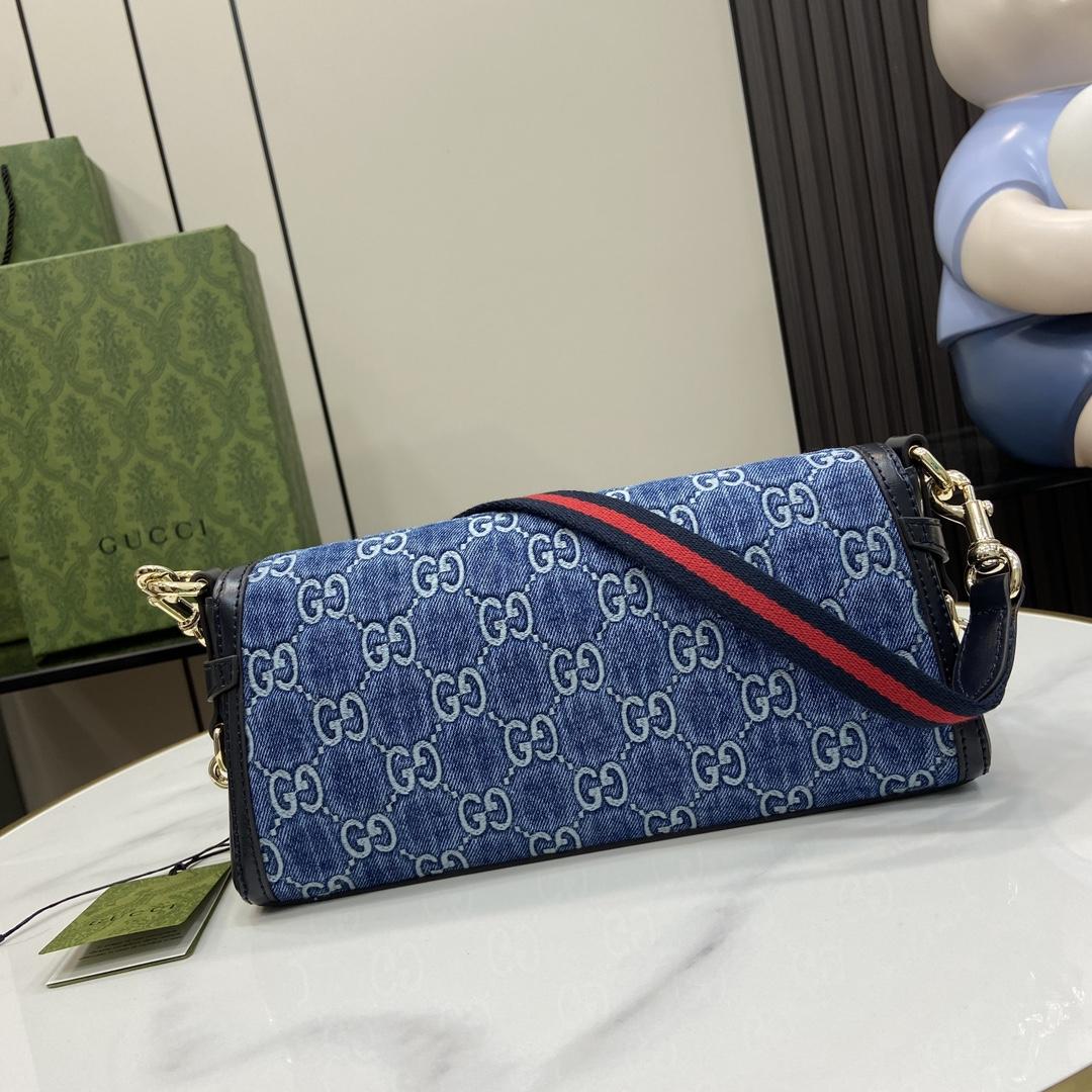Gucci Luce Small Shoulder Bag - DopestKickz