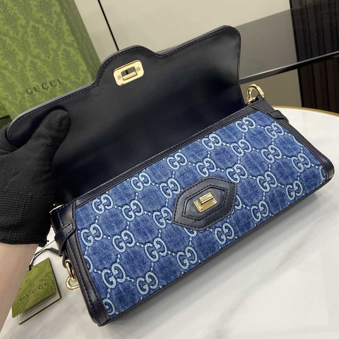 Gucci Luce Small Shoulder Bag - DopestKickz