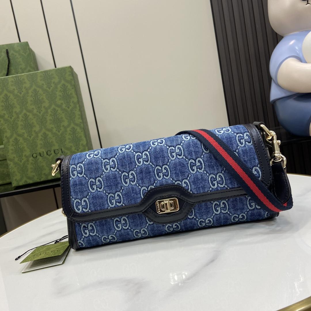 Gucci Luce Small Shoulder Bag - DopestKickz