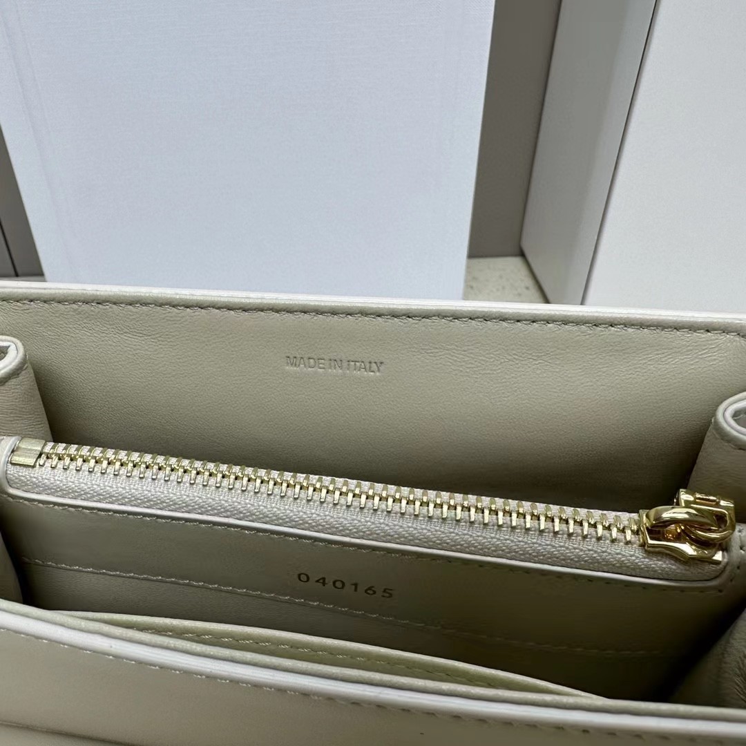 Celine Small 16 Bag In Satinated Calfskin  (17.5-14-7cm) - DopestKickz