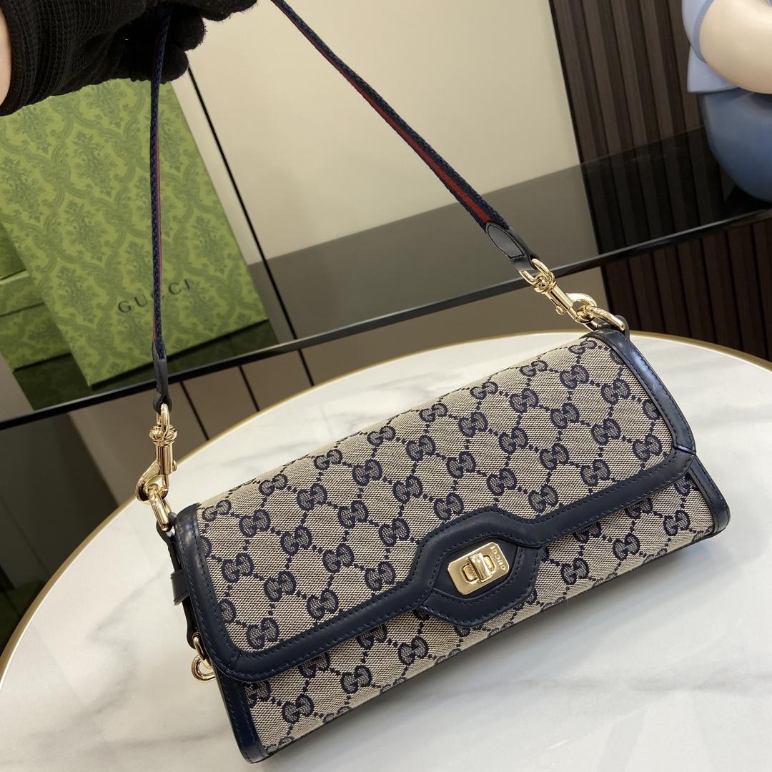 Gucci Luce Small Shoulder Bag - DopestKickz