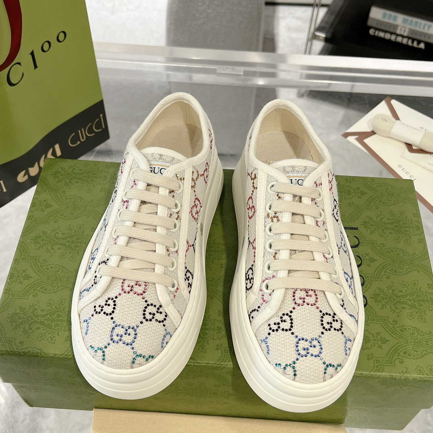 Gucci Women's GG Trainer  - DopestKickz