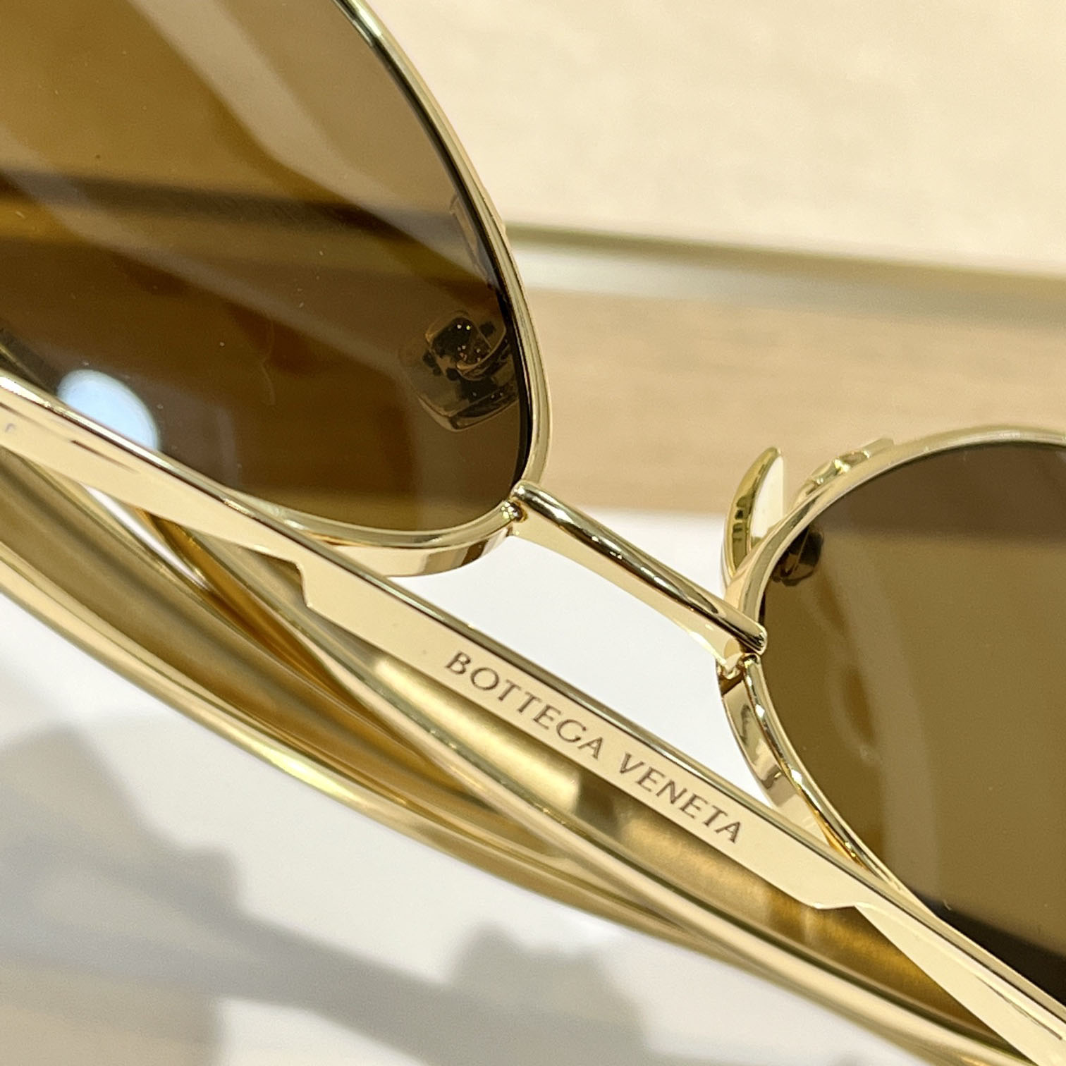 Bottega Veneta Sardine Aviator Sunglasses   BV1305S - DopestKickz