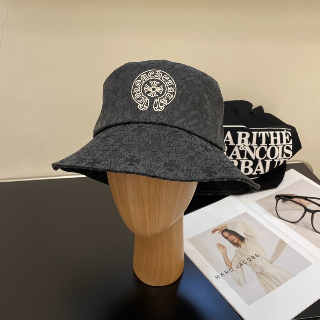 Chrome Heart Bucket Hat - DopestKickz