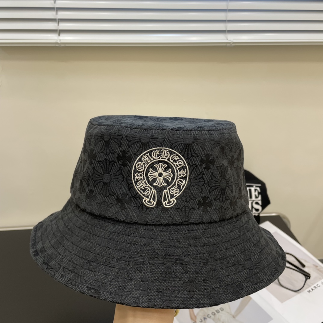 Chrome Heart Bucket Hat - DopestKickz