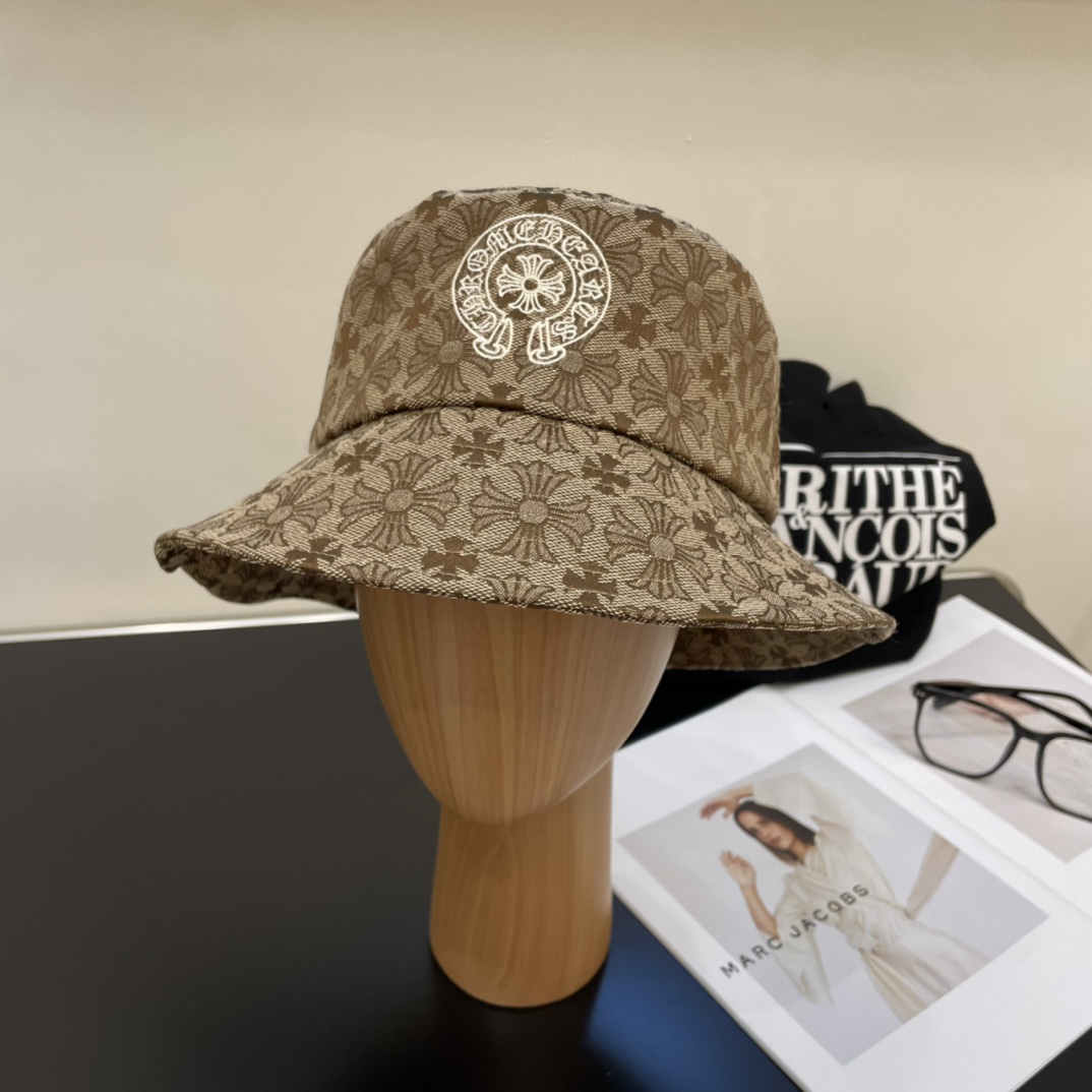 Chrome Heart Bucket Hat - DopestKickz