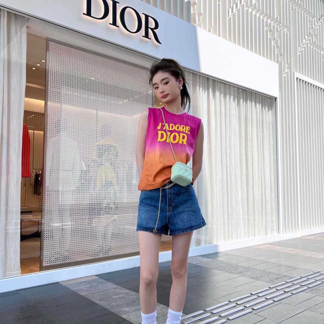 Dior Slogan-print Tank Top - DopestKickz