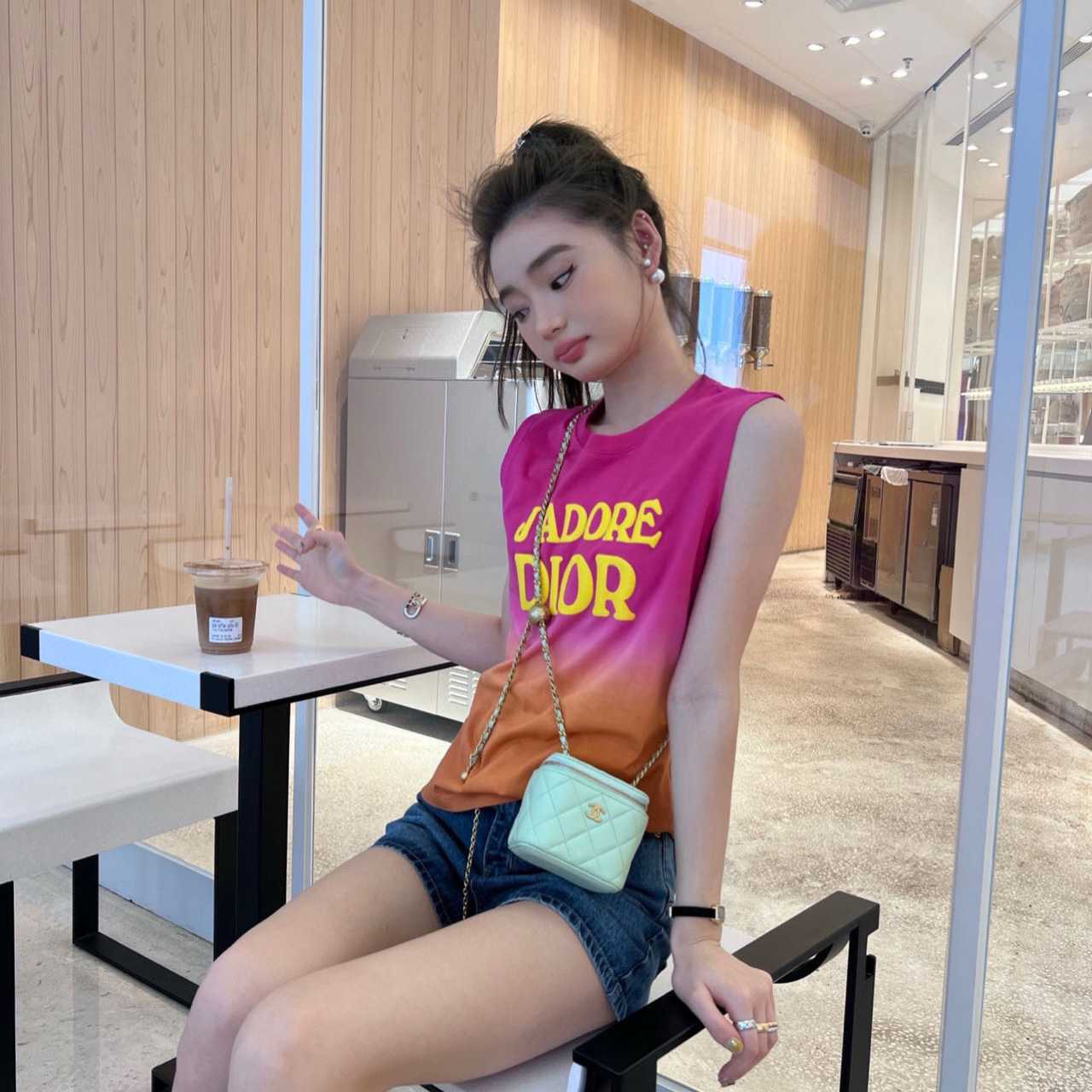 Dior Slogan-print Tank Top - DopestKickz