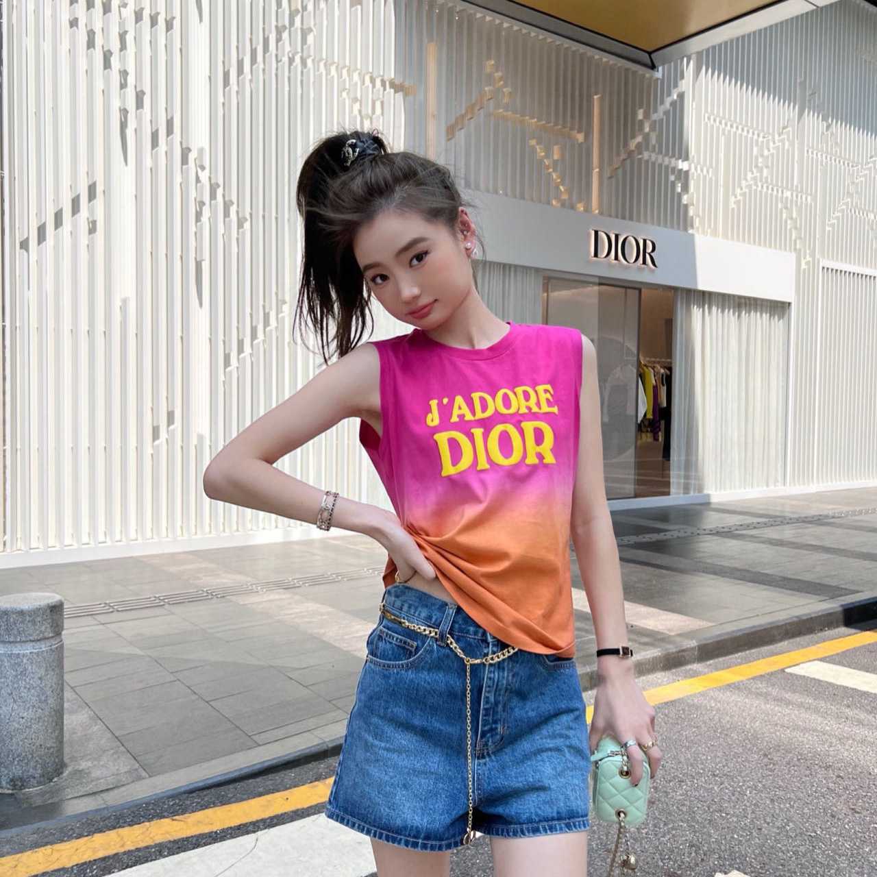 Dior Slogan-print Tank Top - DopestKickz
