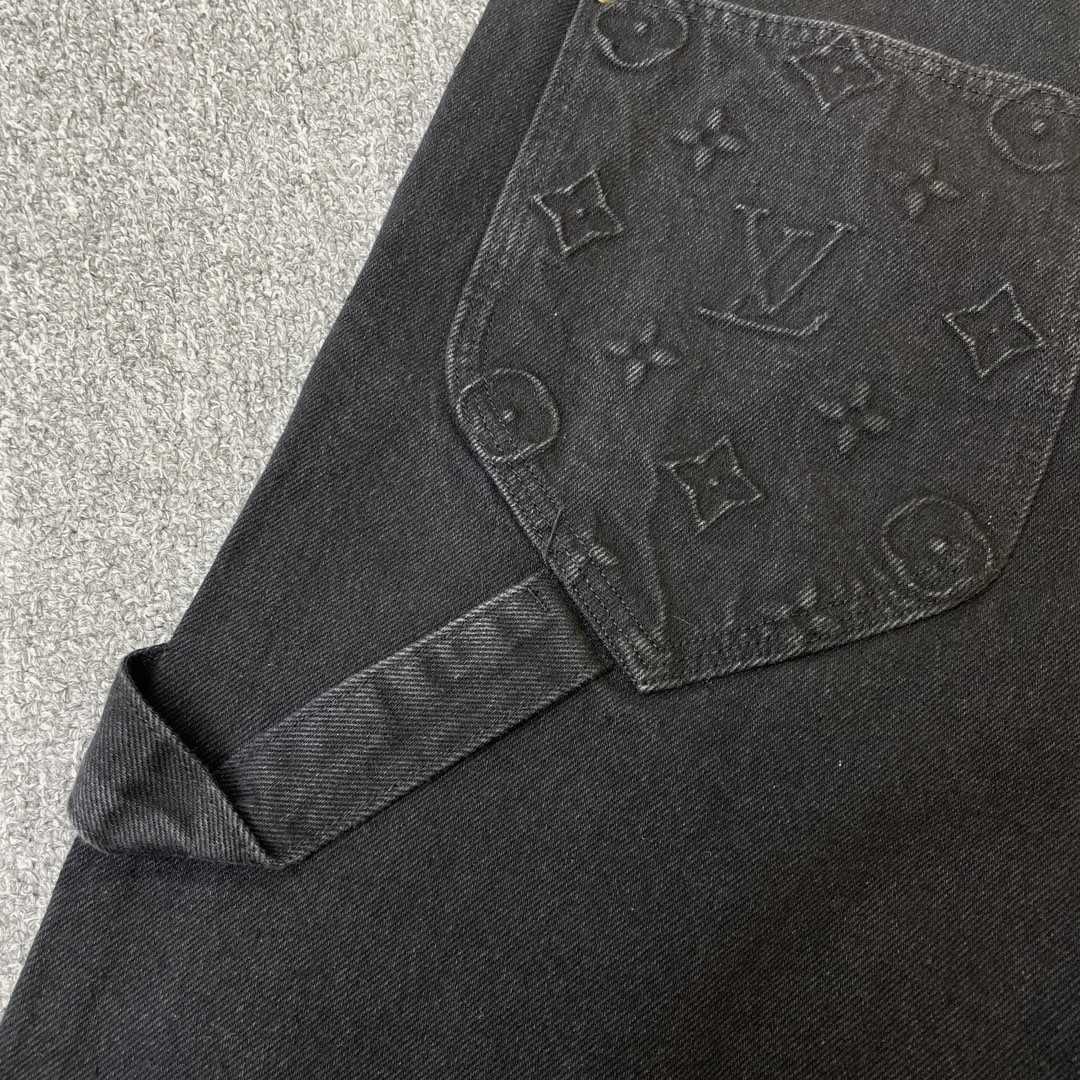 Louis Vuitton Monogram Denim Shorts    - DopestKickz