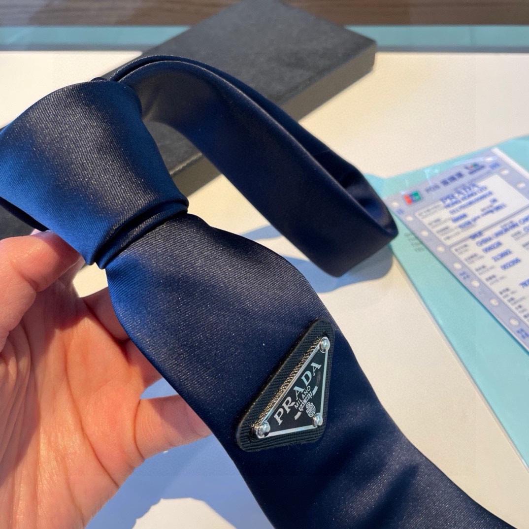 Prada Prada Logo Tie - DopestKickz