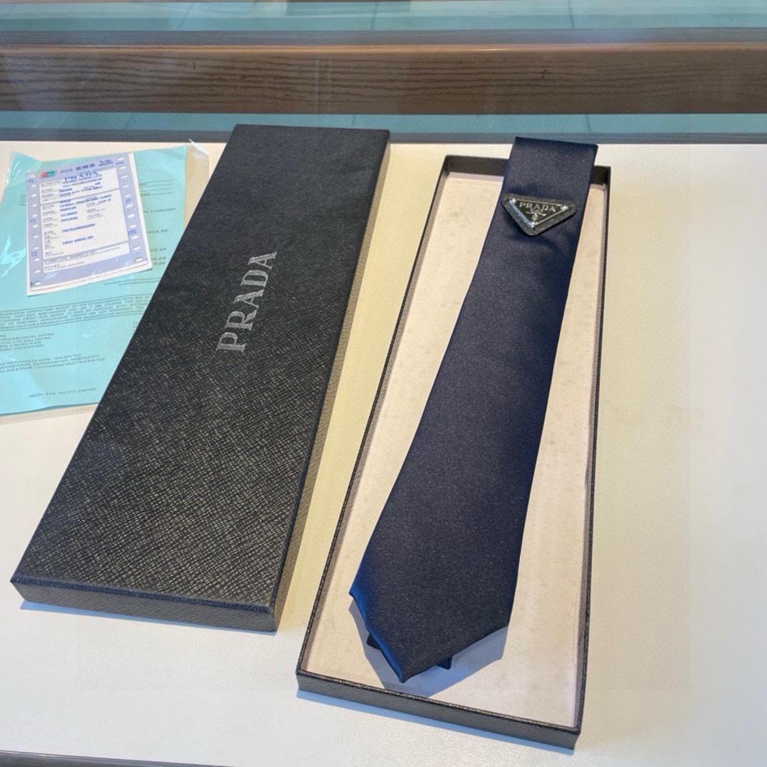 Prada Prada Logo Tie - DopestKickz