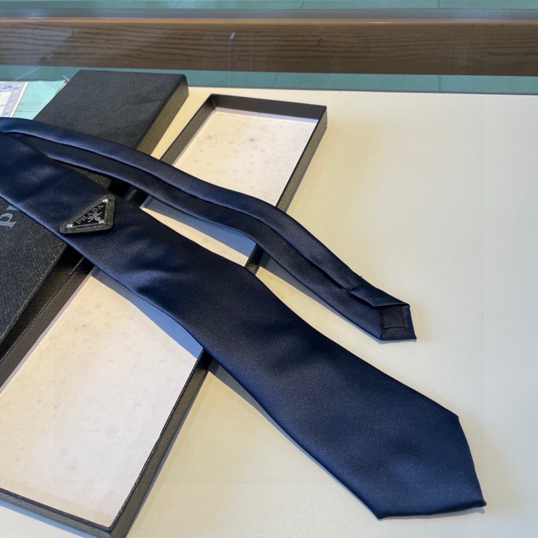 Prada Prada Logo Tie - DopestKickz