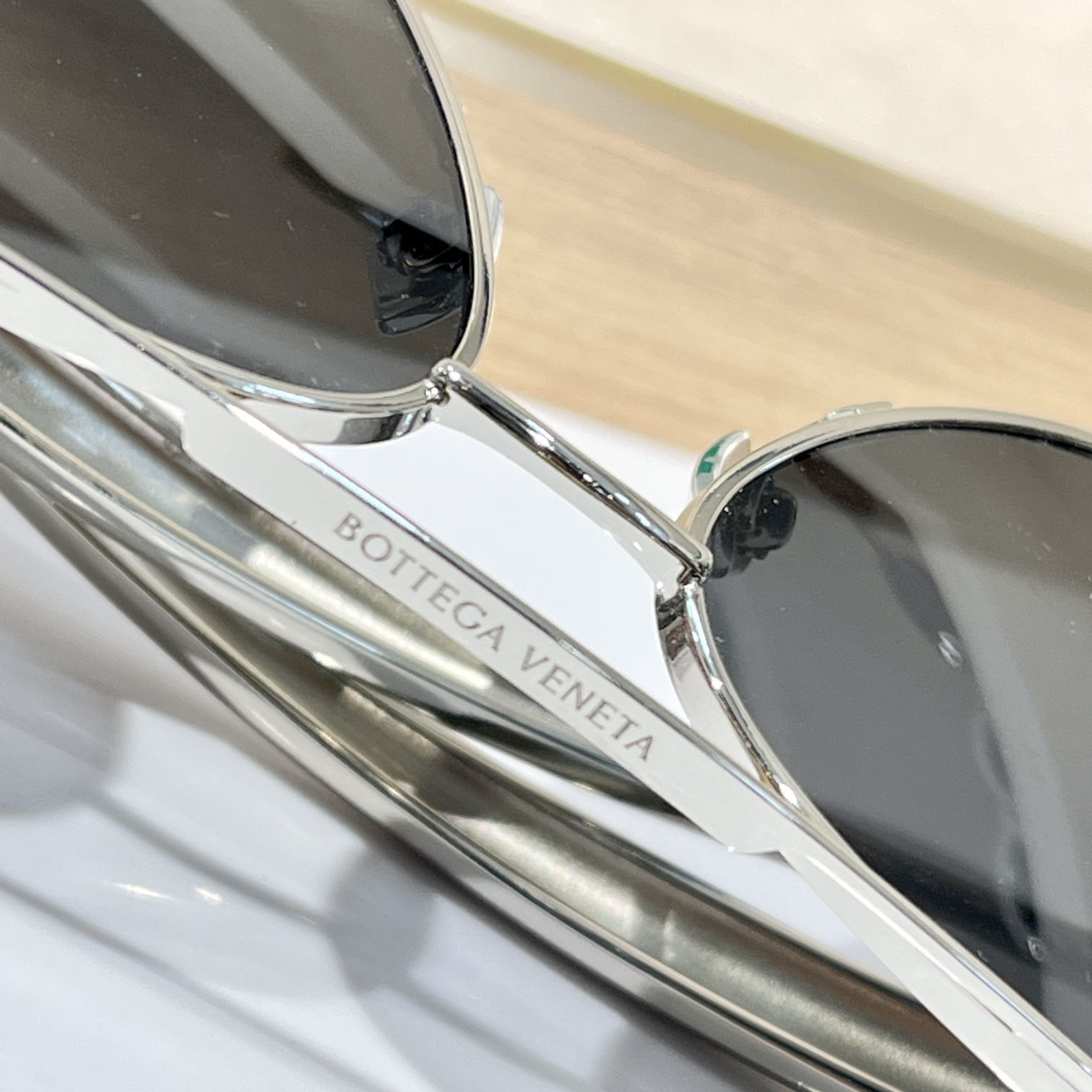 Bottega Veneta Sardine Aviator Sunglasses   BV1305S - DopestKickz