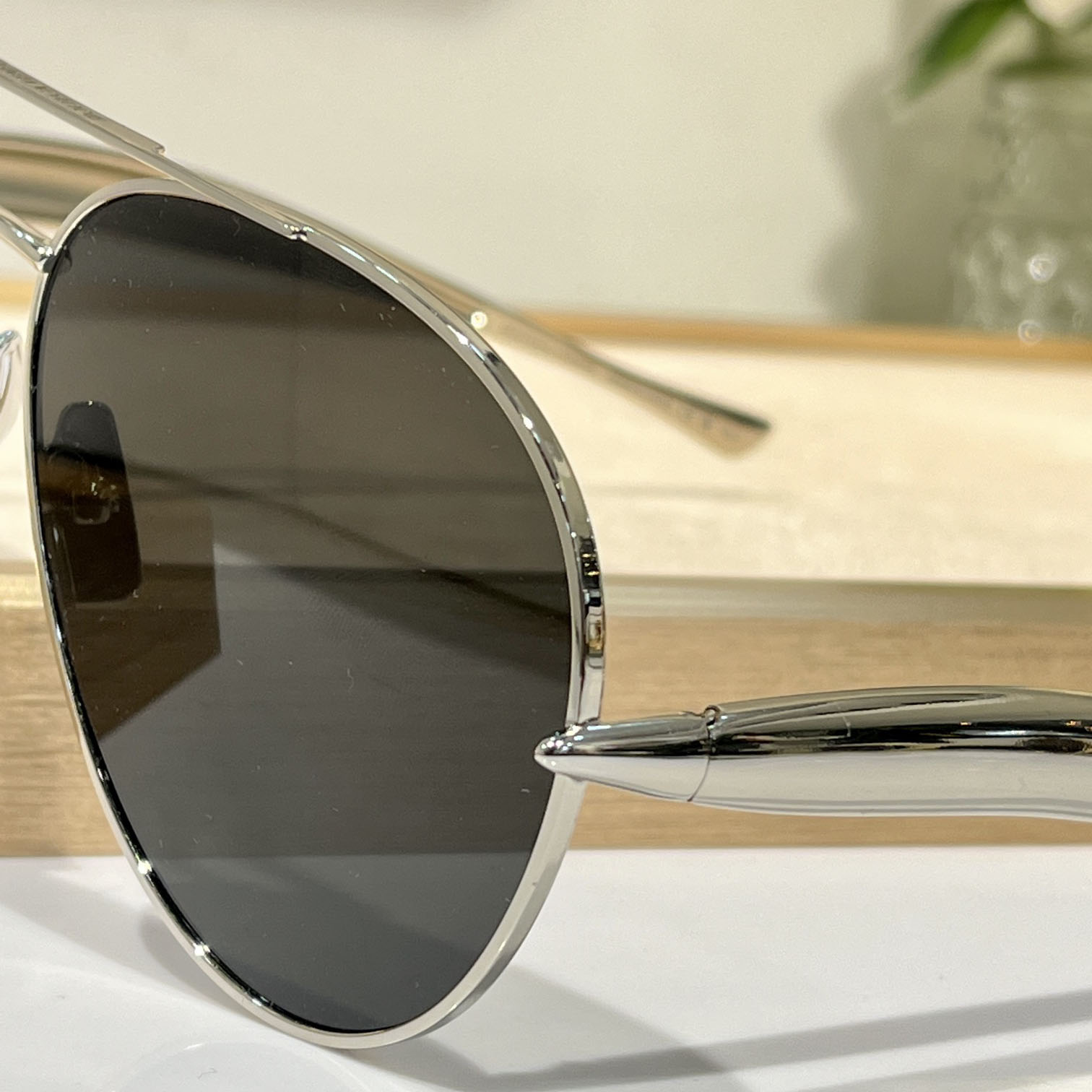 Bottega Veneta Sardine Aviator Sunglasses   BV1305S - DopestKickz