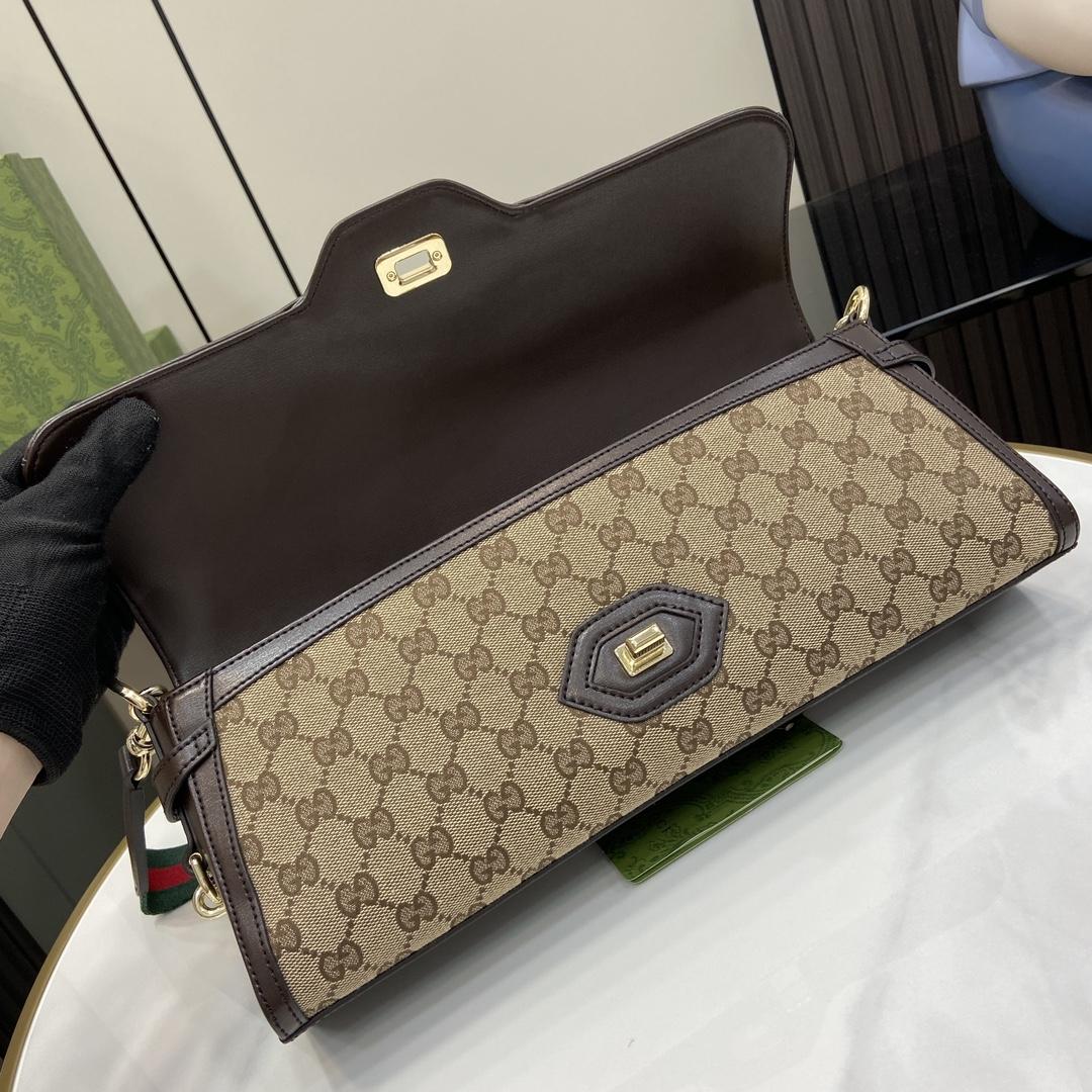 Gucci Luce Medium Shoulder Bag - DopestKickz