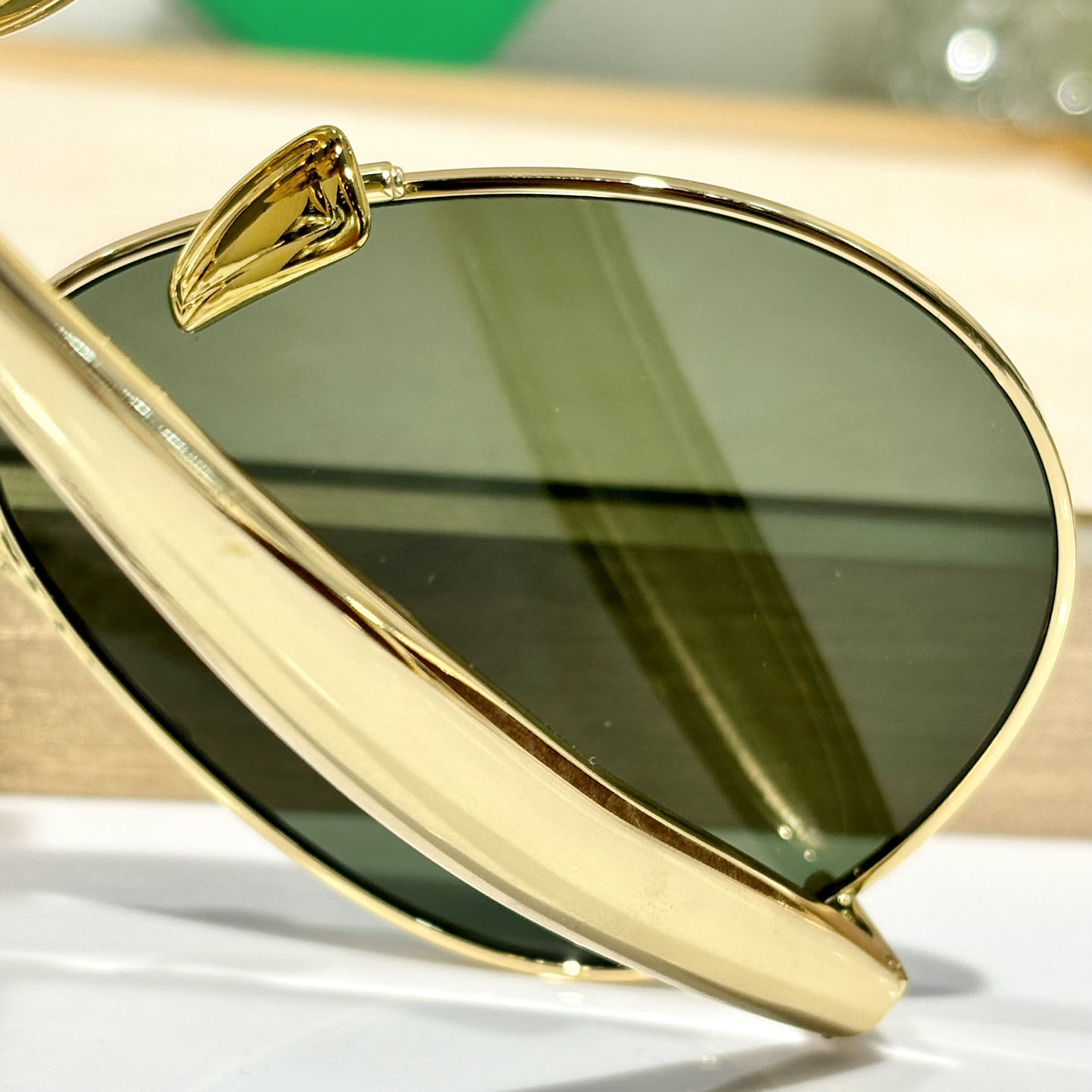 Bottega Veneta Sardine Aviator Sunglasses   BV1305S - DopestKickz