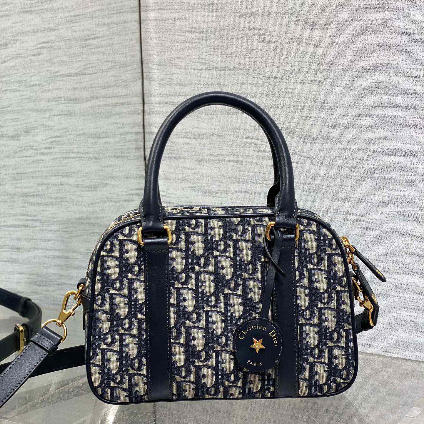 Dior Medium D-Vibe Bowling Bag - DopestKickz