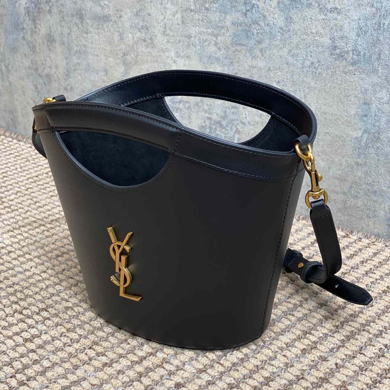 Saint Laurent Celia Mini Tote In Smooth Leather - DopestKickz
