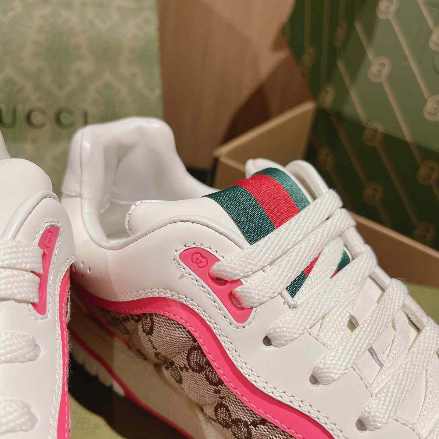 Gucci Re-Web Sneakers - DopestKickz