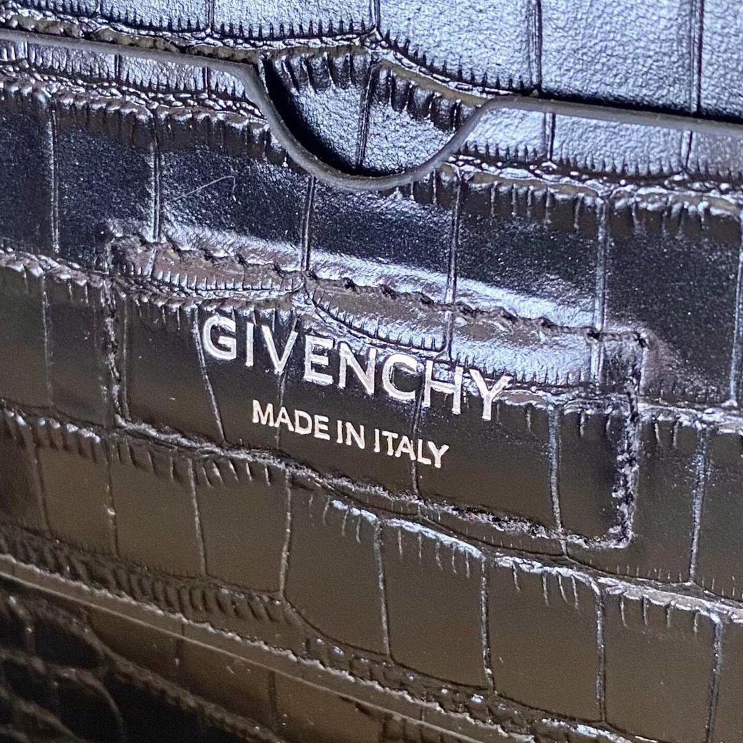 Givenchy Antigona Bag In Crocodile Effect Leather (45x9x35cm) - DopestKickz