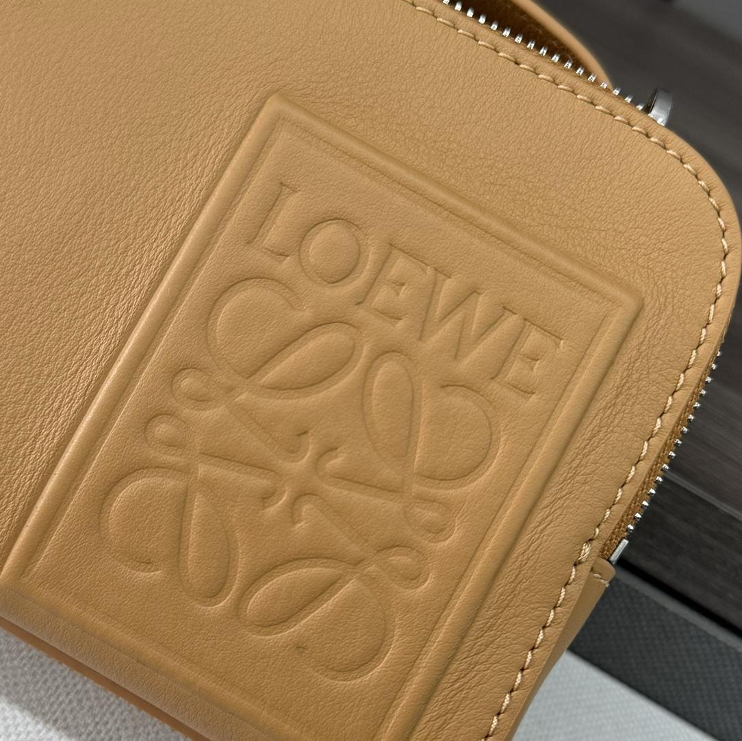 Loewe Mini Camera Crossbody Bag In Satin Calfskin - DopestKickz