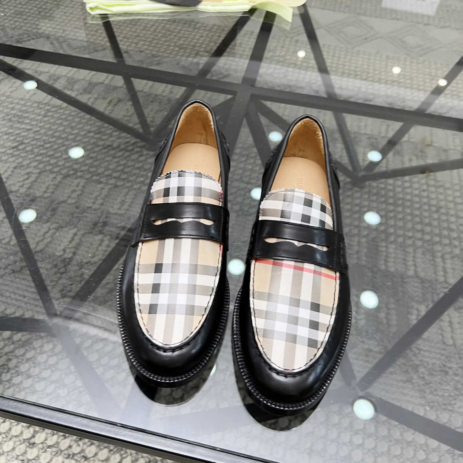 Burberry Vintage Check Penny Loafers - DopestKickz