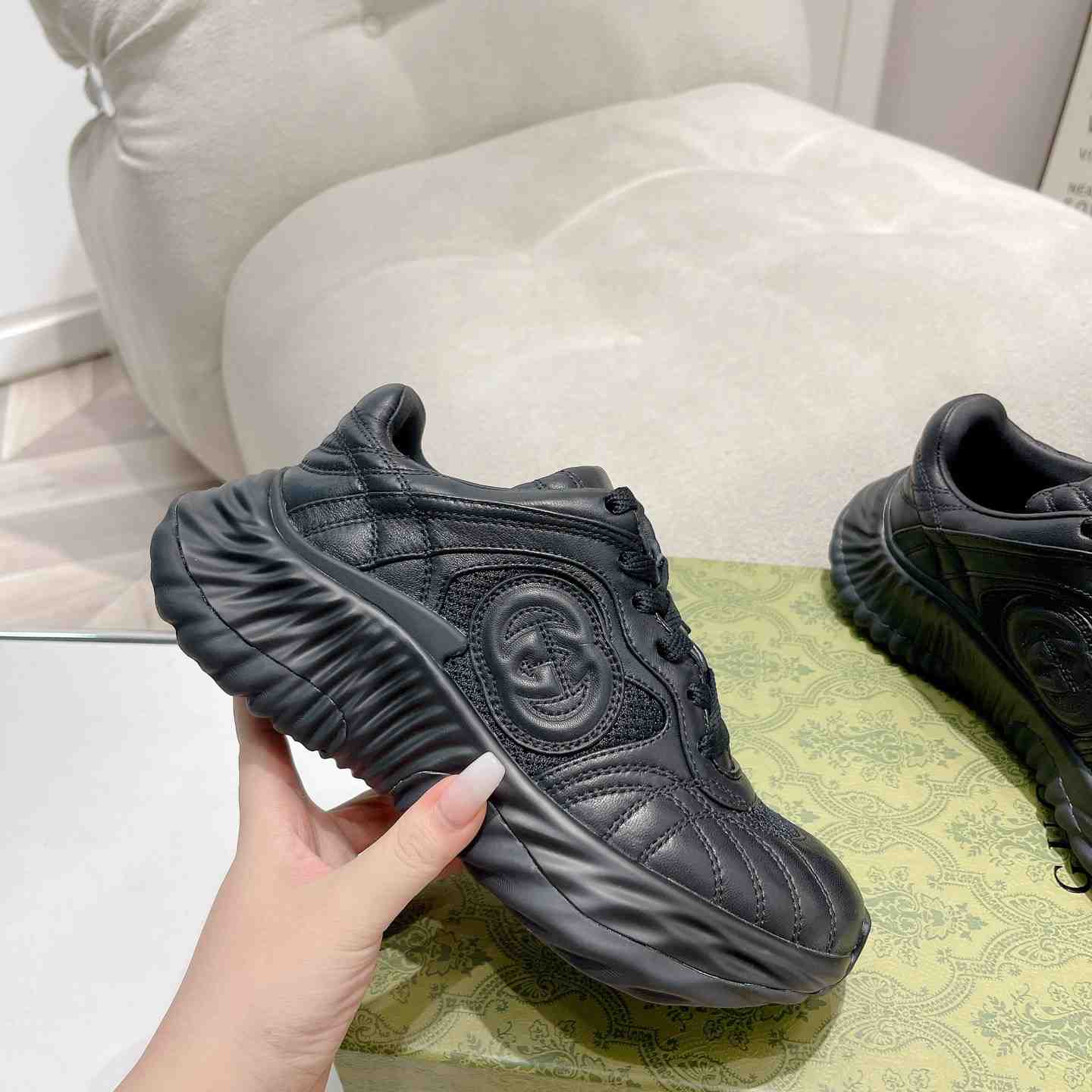 Gucci Ripple Trainer - DopestKickz