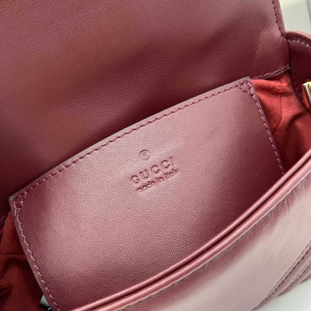 Gucci GG Marmont Mini Top Handle Bag - DopestKickz