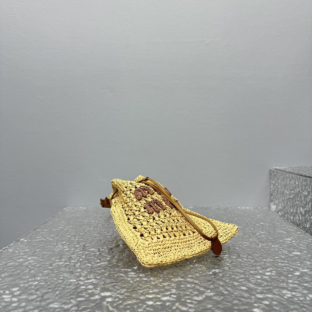 Miu Miu Woven Fabric Mini-bag - DopestKickz