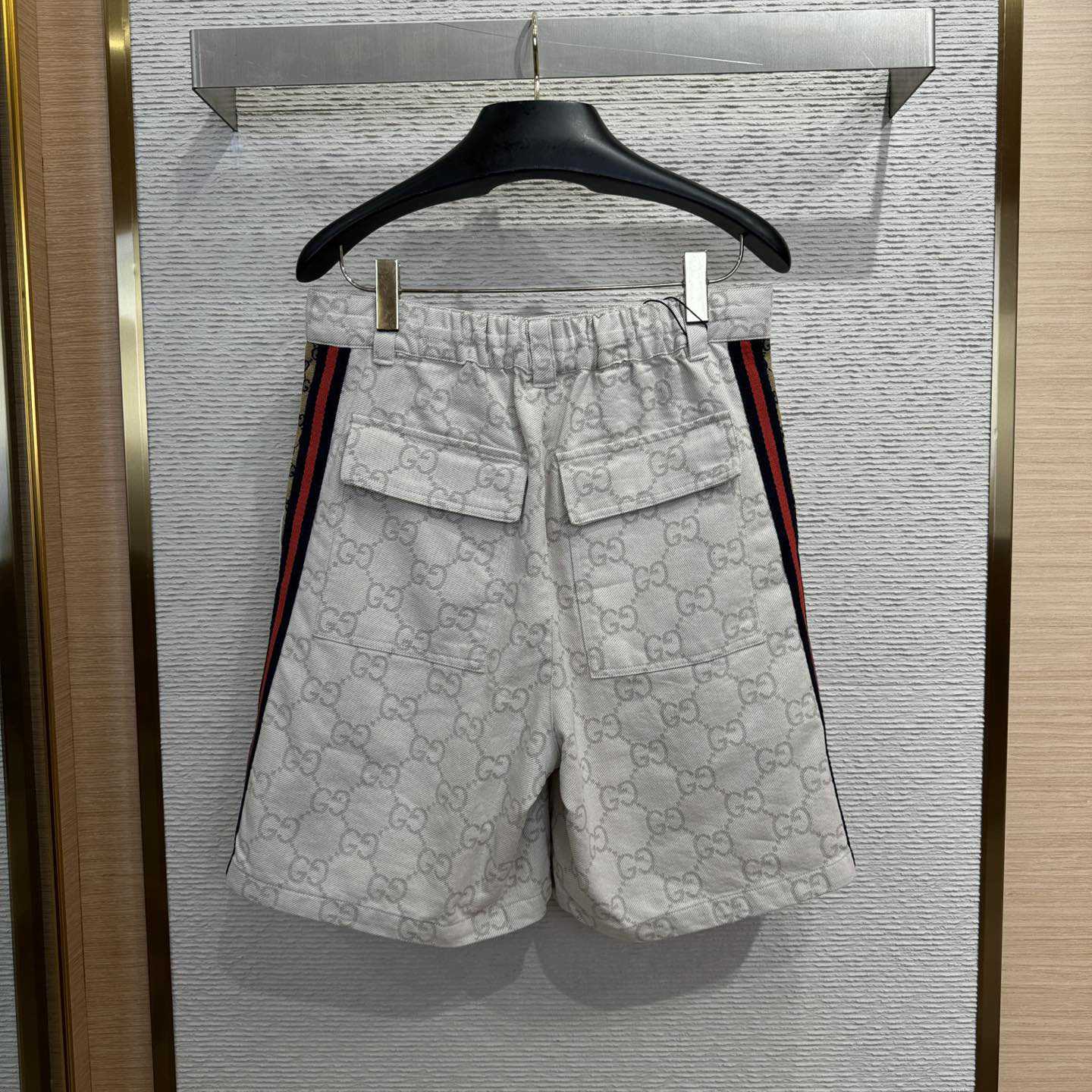 Gucci GG Cotton Jacquard Bermuda Shorts - DopestKickz
