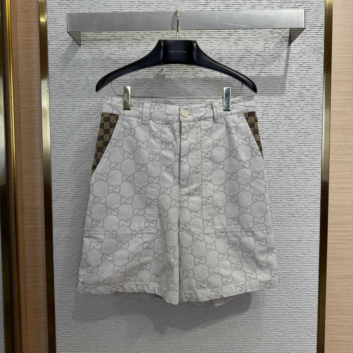 Gucci GG Cotton Jacquard Bermuda Shorts - DopestKickz