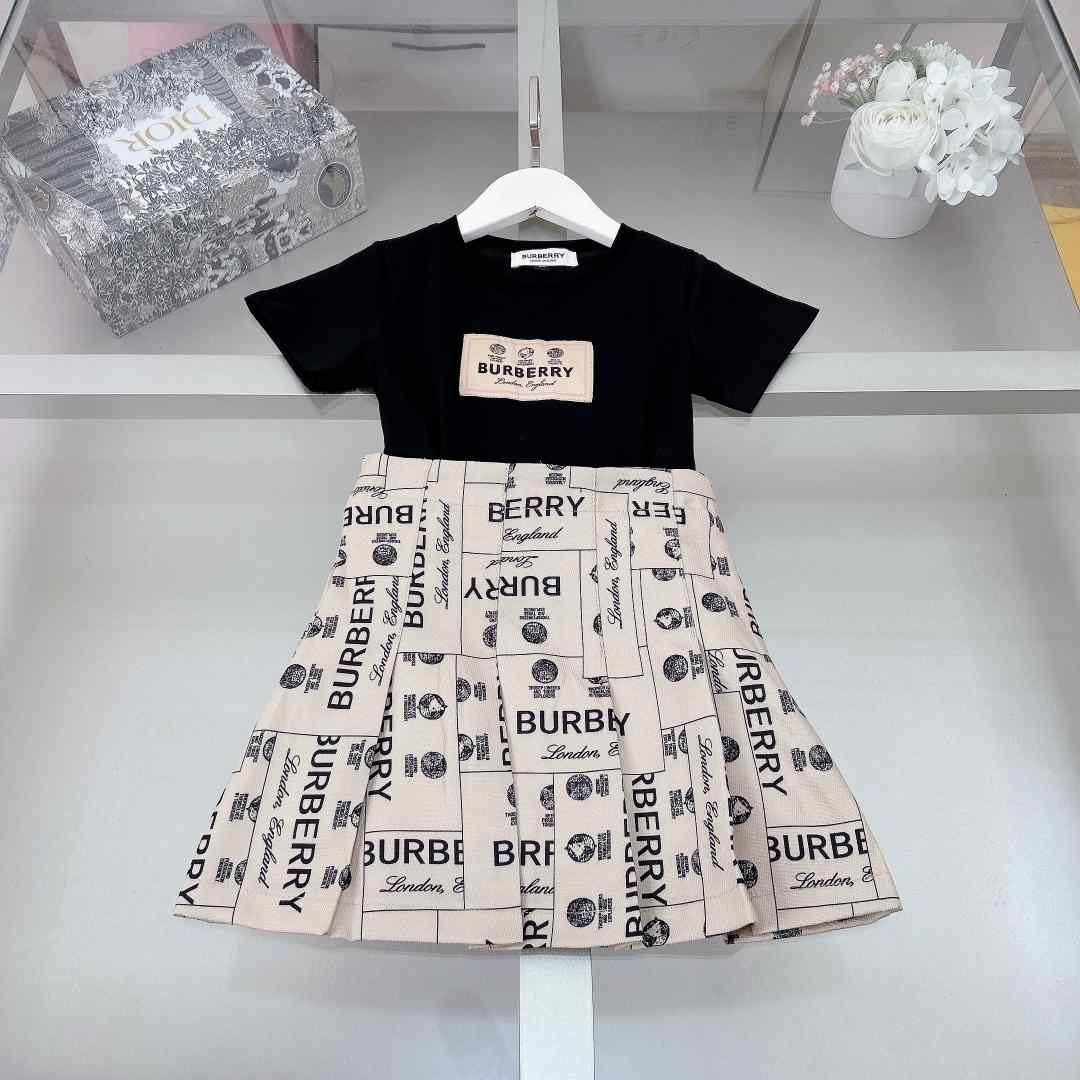 Burberry Kid's Tee & Skirt - DopestKickz