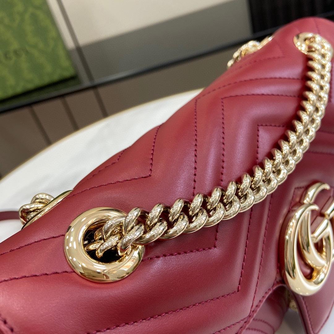 Gucci GG Marmont Small Shoulder Bag - DopestKickz