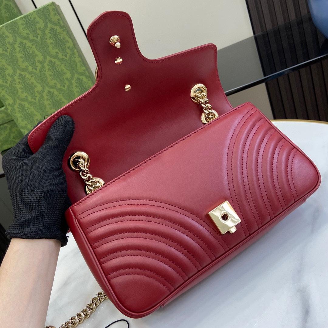 Gucci GG Marmont Small Shoulder Bag - DopestKickz