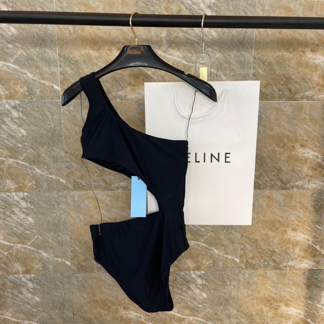 Prada One-shoulder Cut-out Swimsuit - DopestKickz