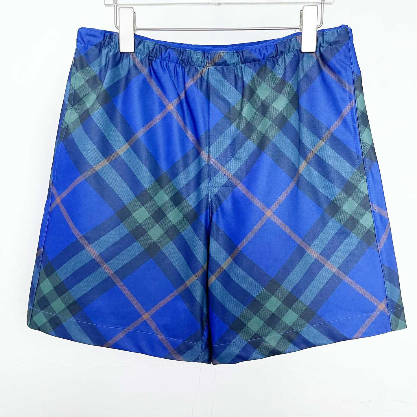Burberry Checkered Twill Swim Shorts - DopestKickz