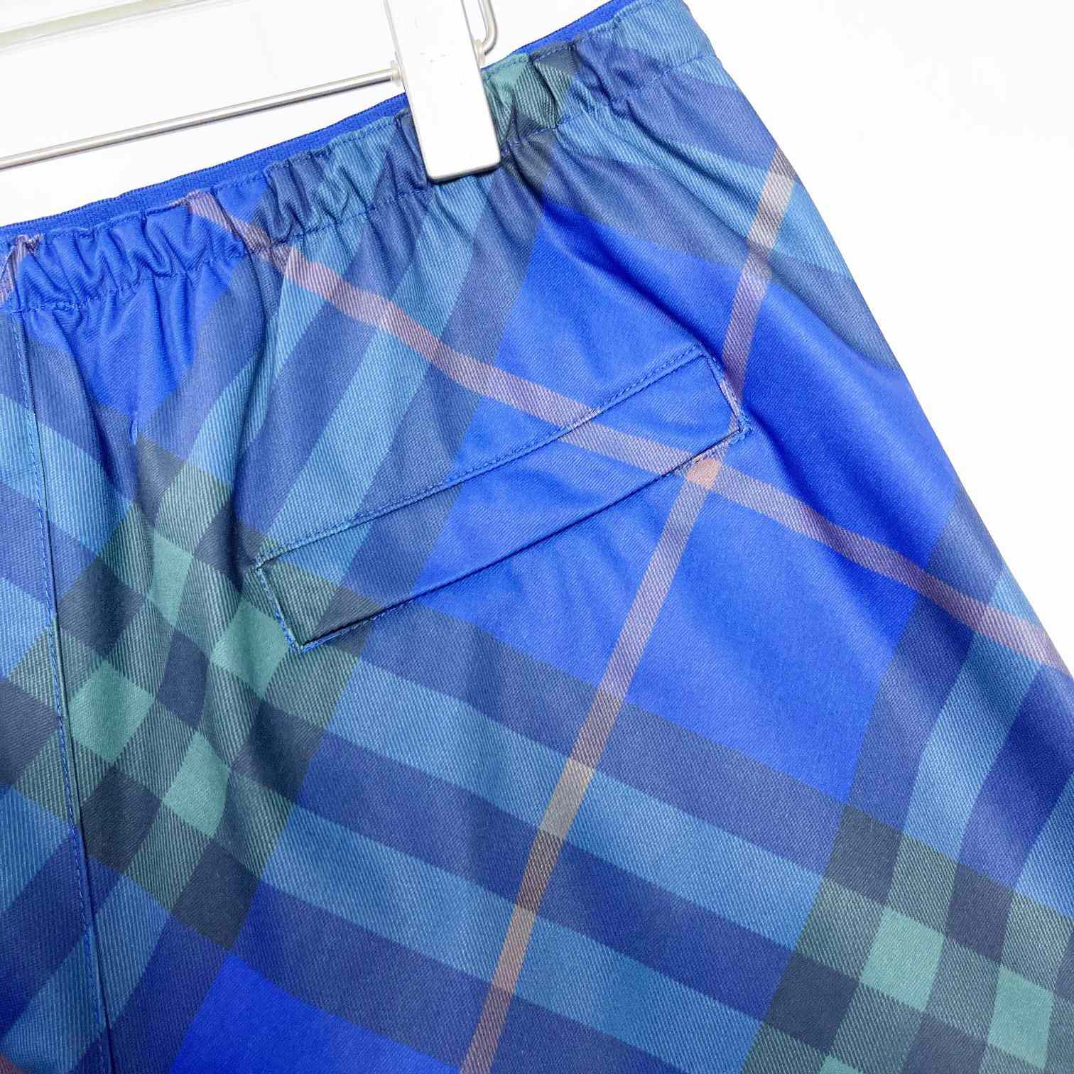 Burberry Checkered Twill Swim Shorts - DopestKickz