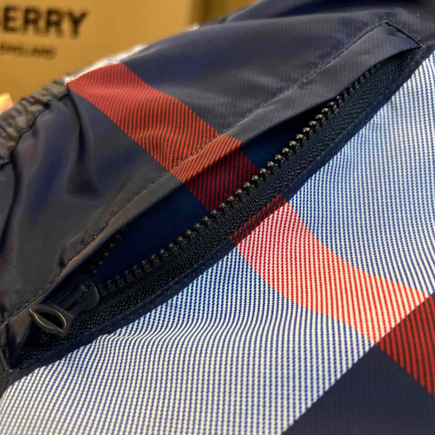 Burberry Checkered Twill Swim Shorts - DopestKickz