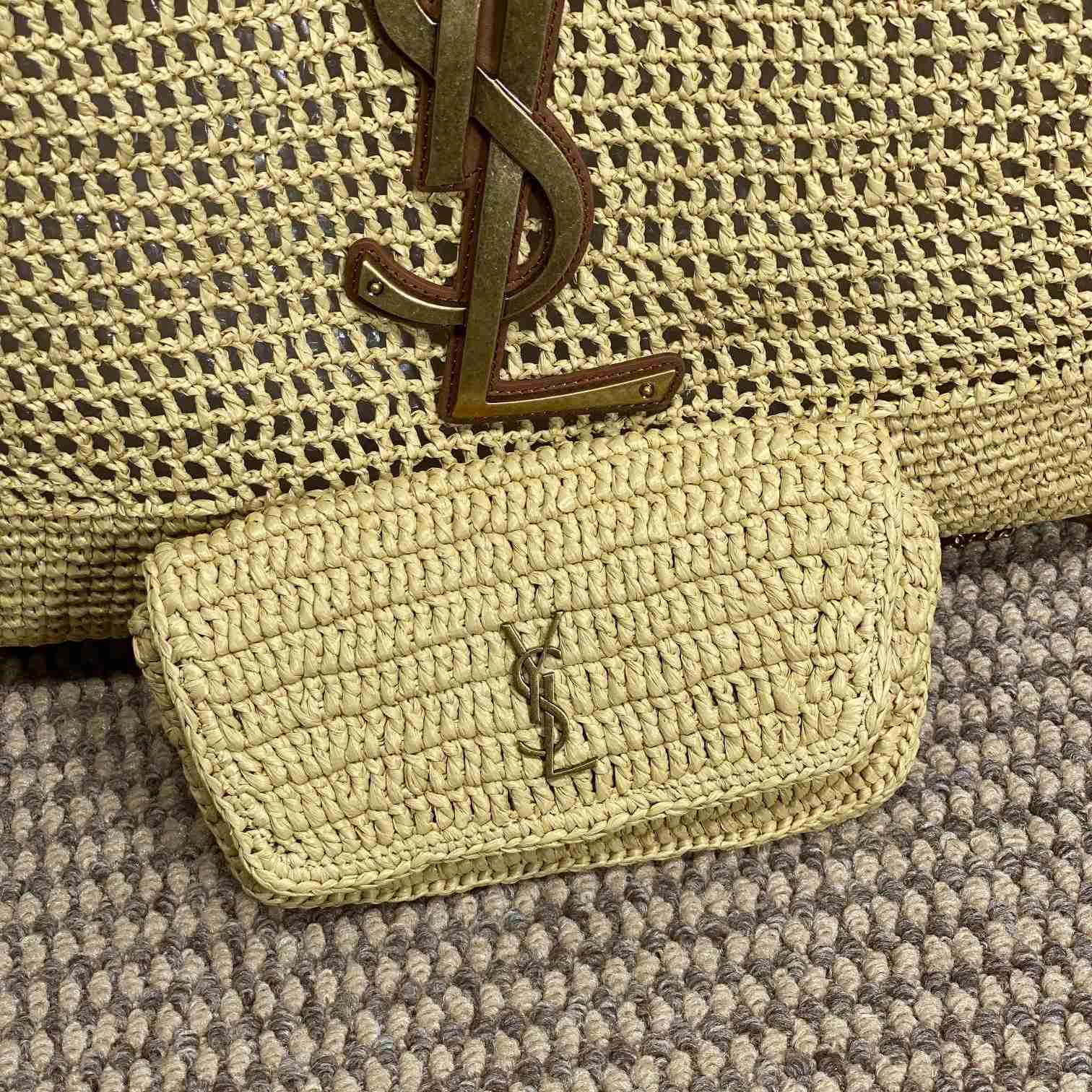 Saint Laurent Icare In Raffia - DopestKickz