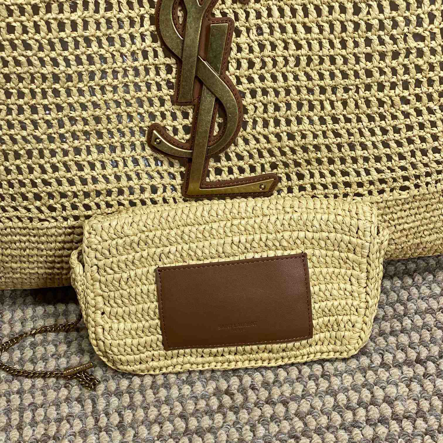 Saint Laurent Icare In Raffia - DopestKickz