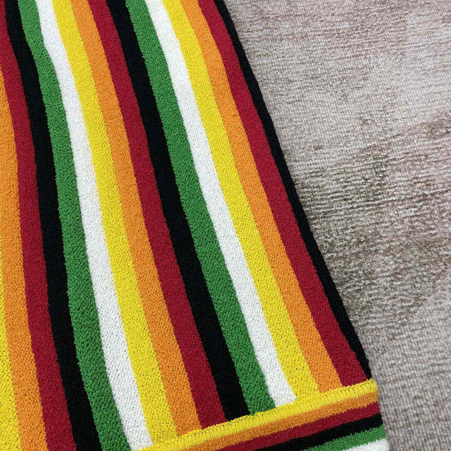 Casablanca Striped Towelling Shorts   D0042 - DopestKickz