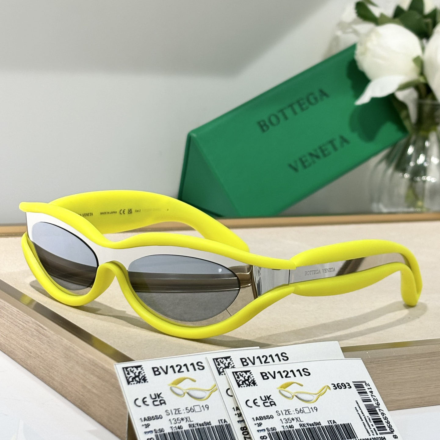 Bottega Veneta BV1211S Sunglasses    - DopestKickz