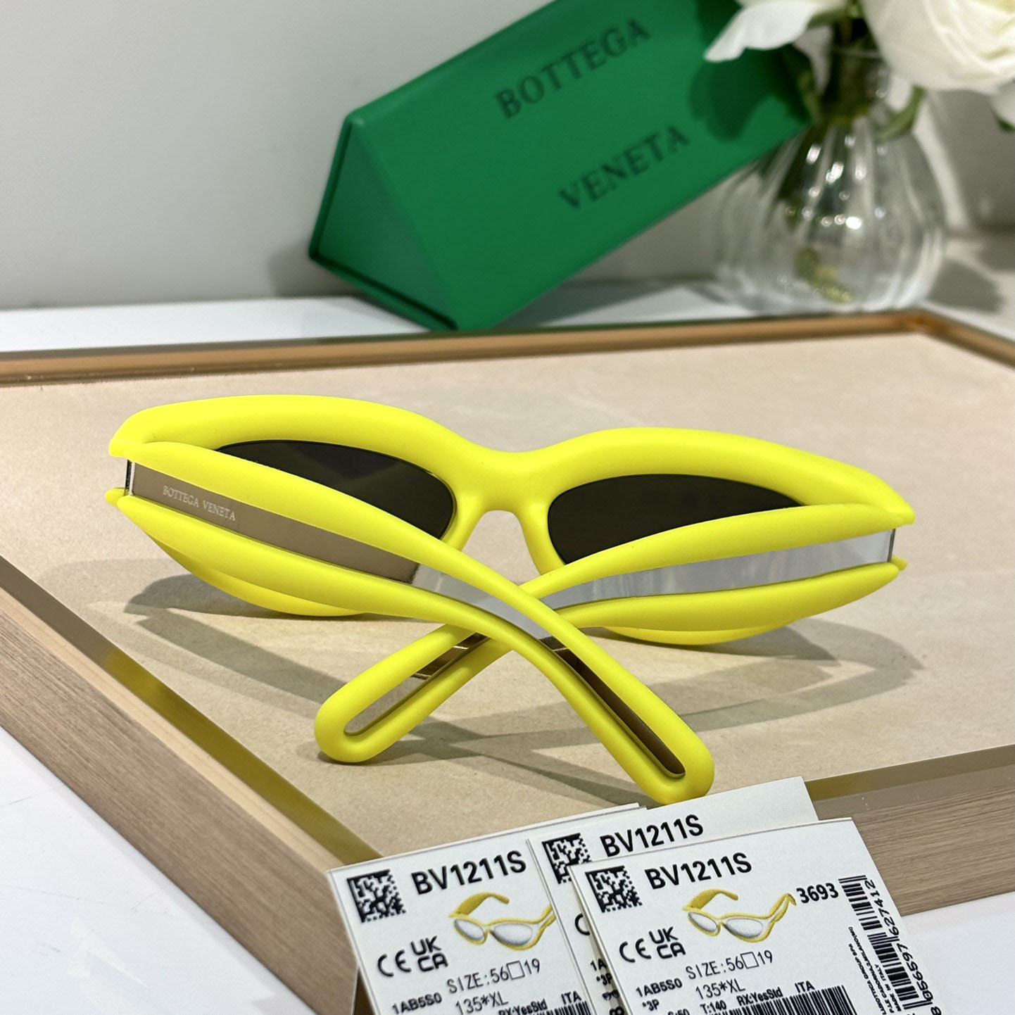 Bottega Veneta BV1211S Sunglasses    - DopestKickz