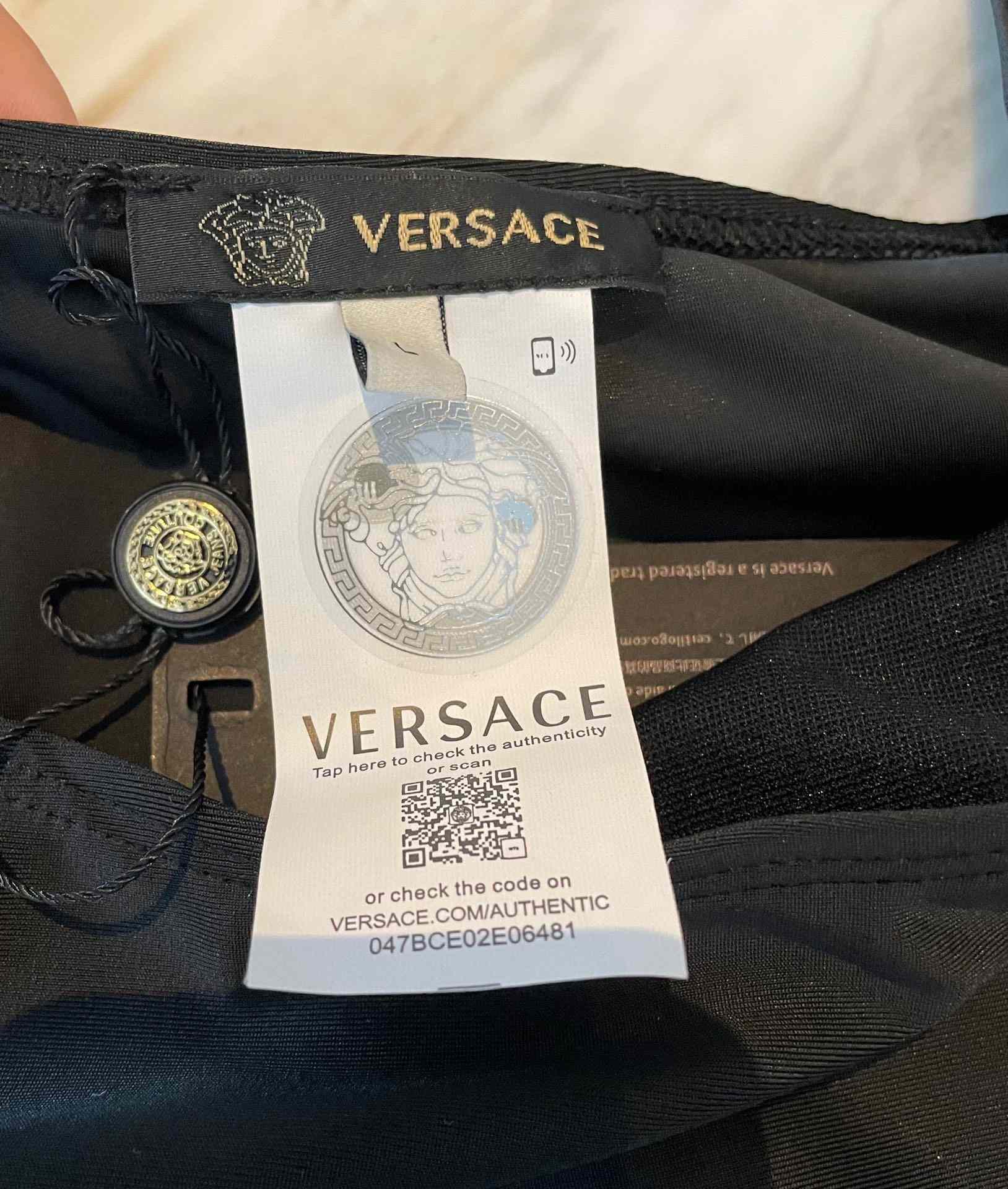 Versace Greca Cut Out Detailed Swimsuit - DopestKickz