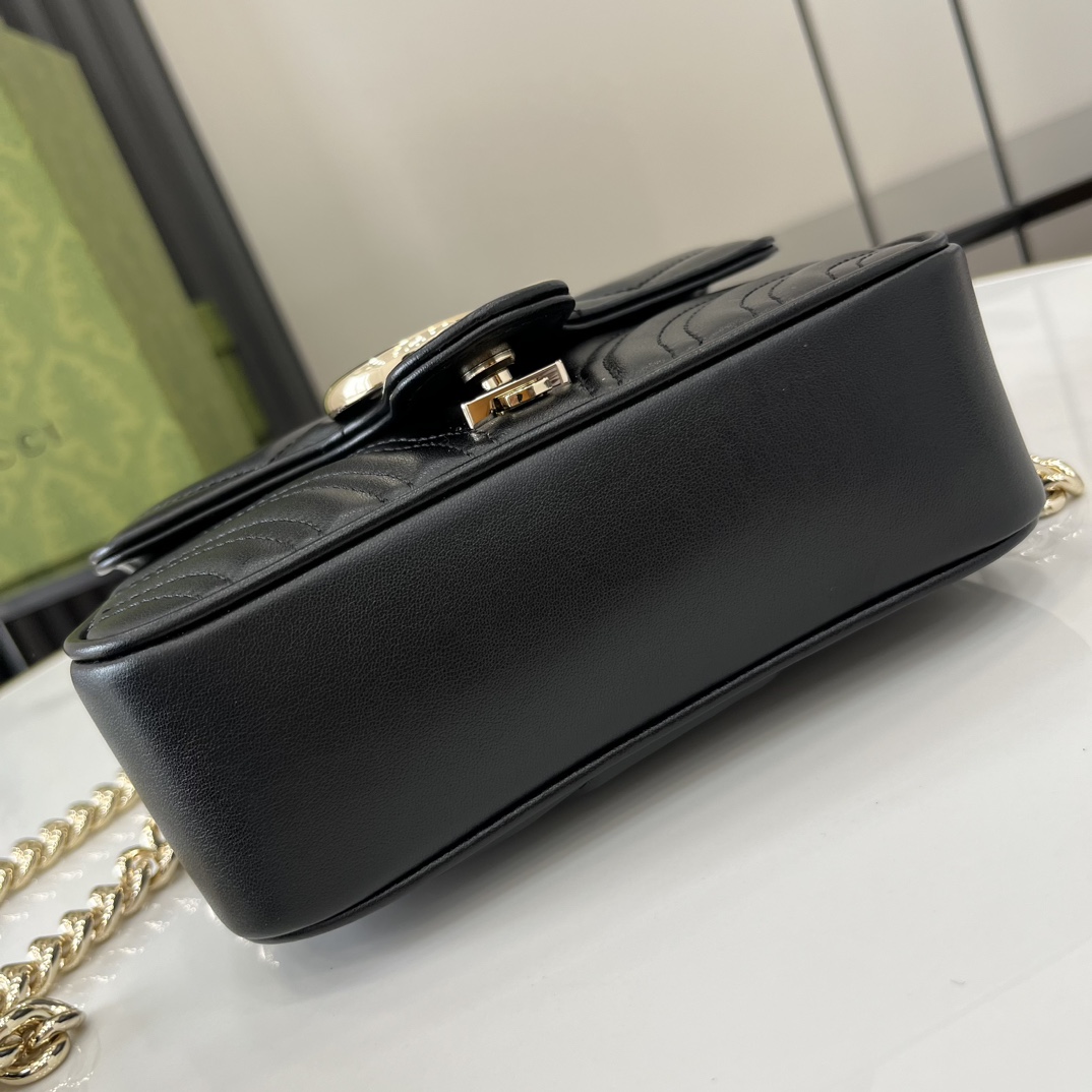 Gucci GG Marmont Mini Top Handle Bag - DopestKickz