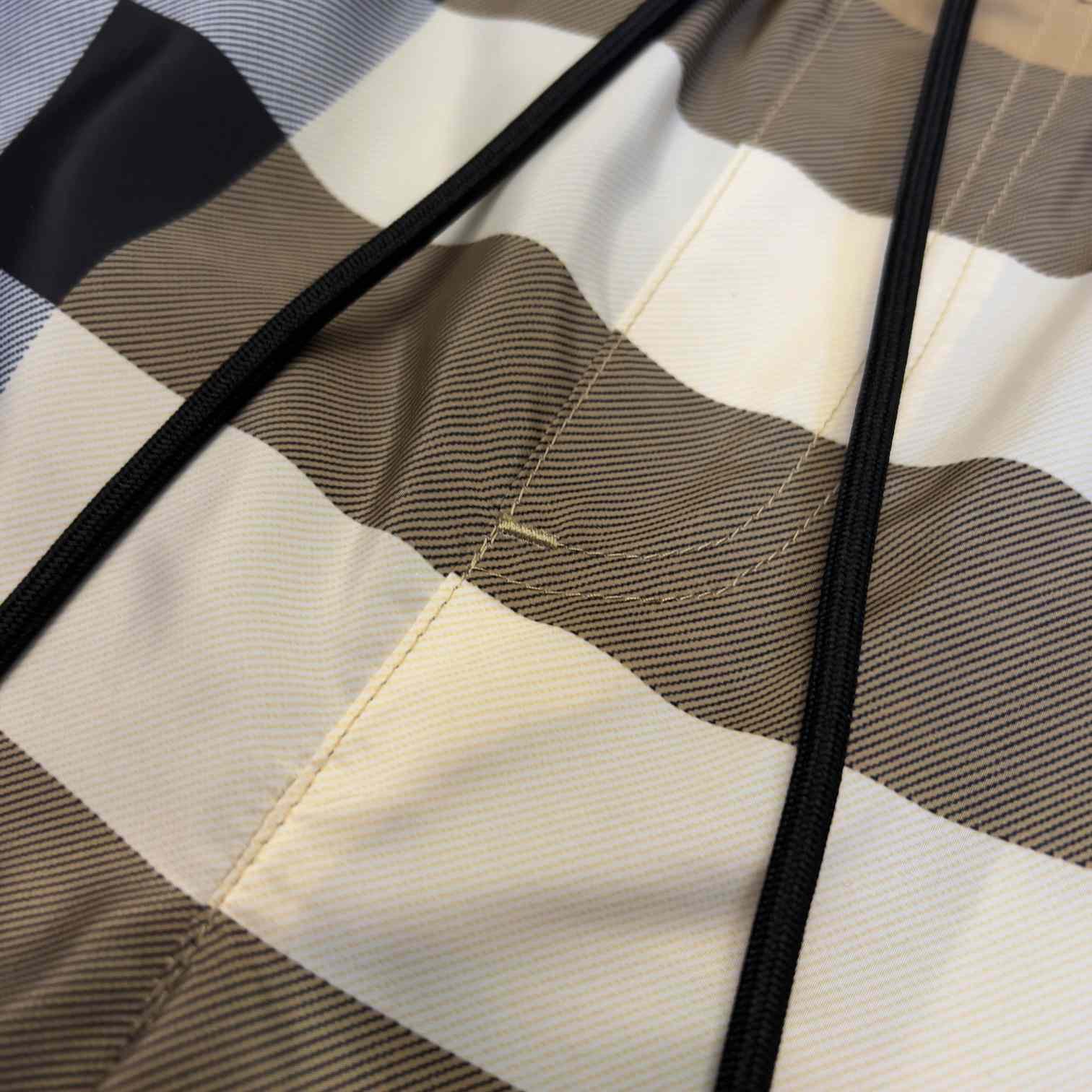 Burberry Checkered Twill Swim Shorts - DopestKickz