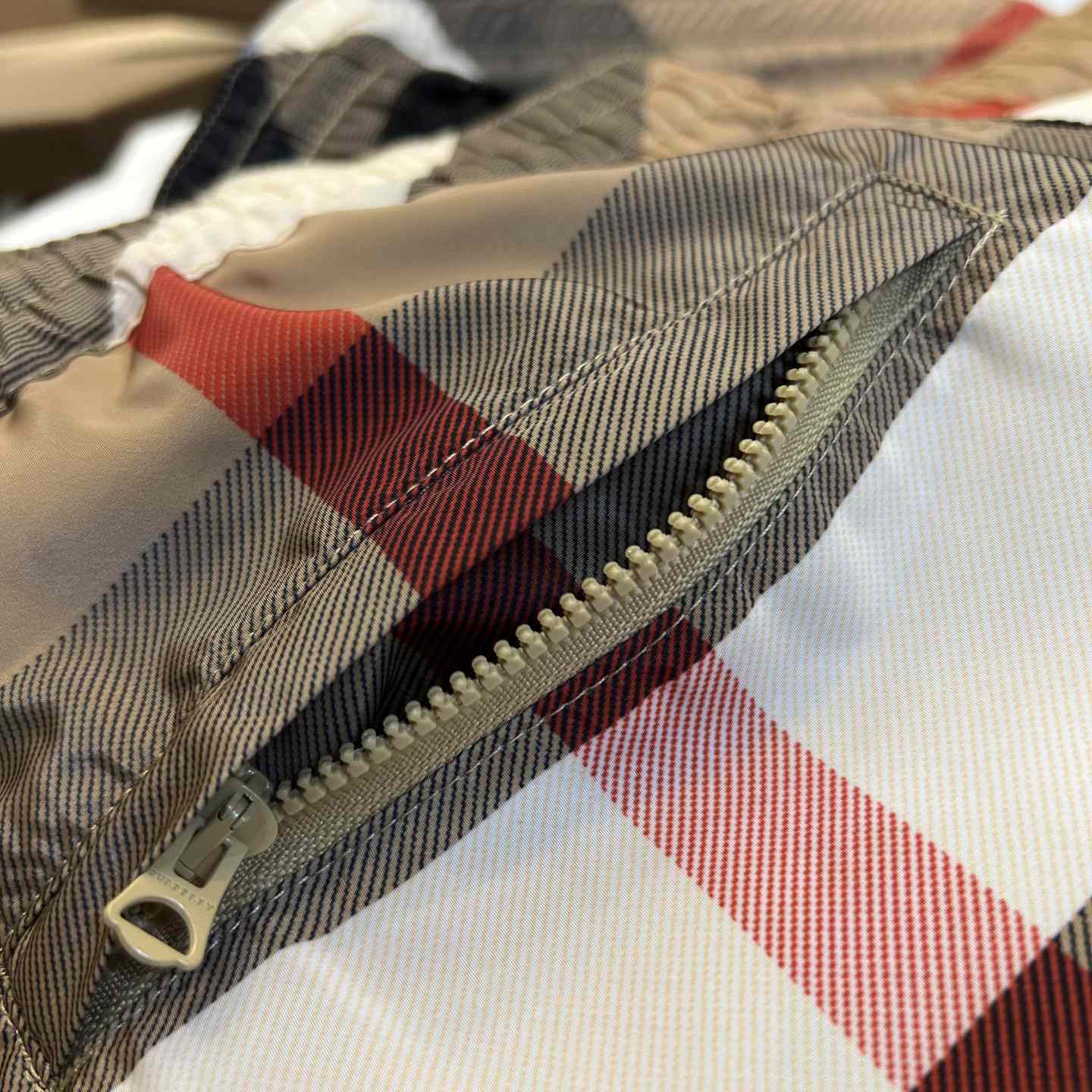 Burberry Checkered Twill Swim Shorts - DopestKickz