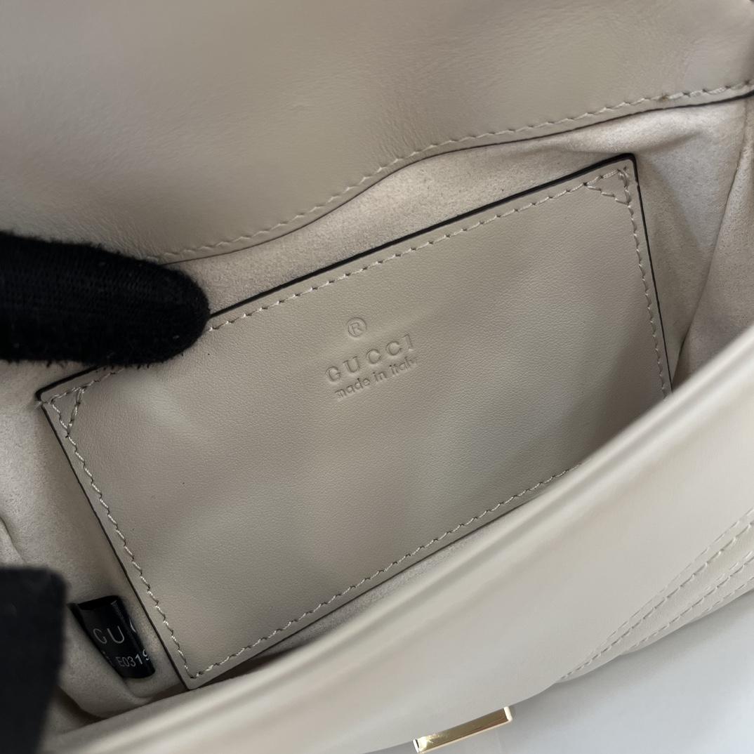 Gucci GG Marmont Mini Top Handle Bag - DopestKickz